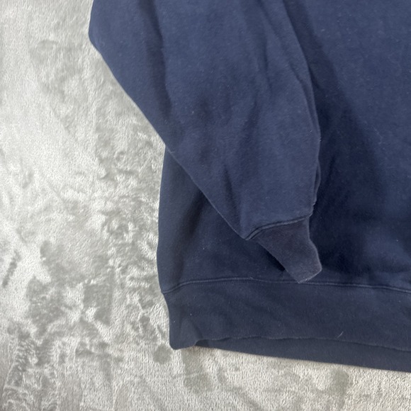 Vintage Disney Store Tigger Crewneck Sweater Men's Small Navy Cute Cartoon 90s - Picture 11 of 15